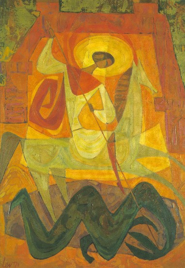 Image - Myron Levytsky: Saint George (1971).