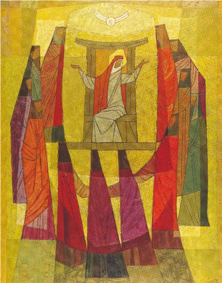 Image -- Myron Levytsky: The Day of the Pentecost (1968).