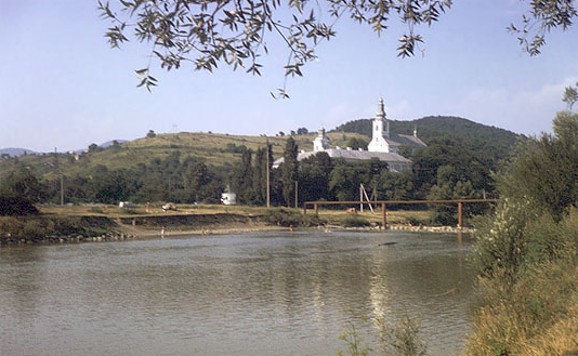 Image -- The Liatorytsia River near Mukachiv.