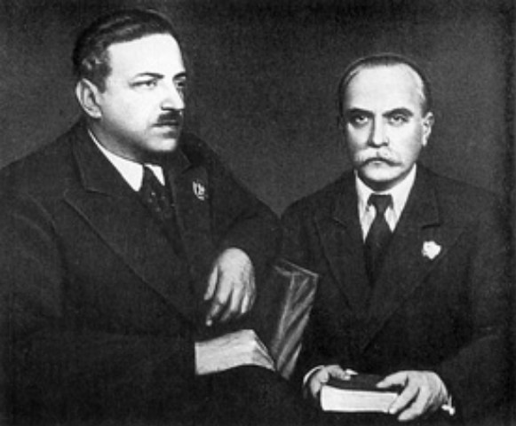 Image -- Borys Liatoshynsky and Levko Revutsky