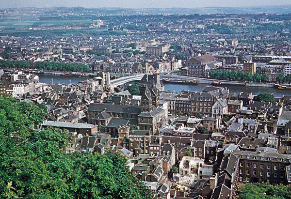 Image -- Liege, Belgium: city center.