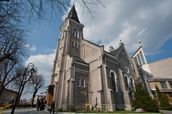 Image -- Liubachiv (Lubaczow): Saint Stanislaus Roman Catholic Church.