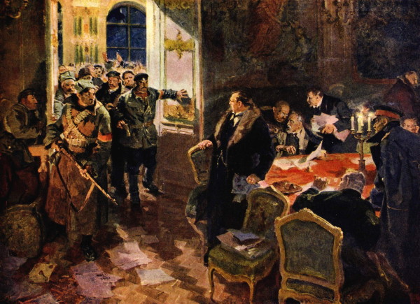 Image - Oleksandr Lopukhov: The Arrest of the Provisional Government (1957).