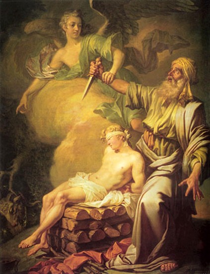 Image -- Antin Losenko: Abraham's Dacrifice (1765).