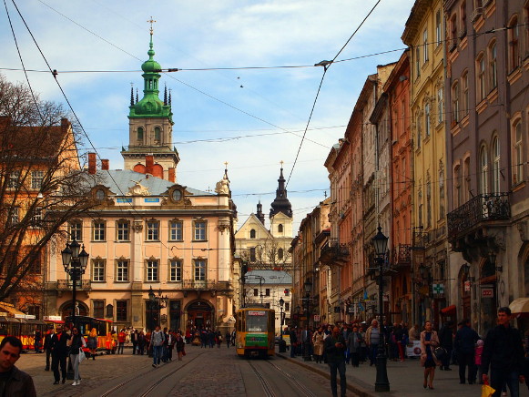 Image -- Lviv (city center).