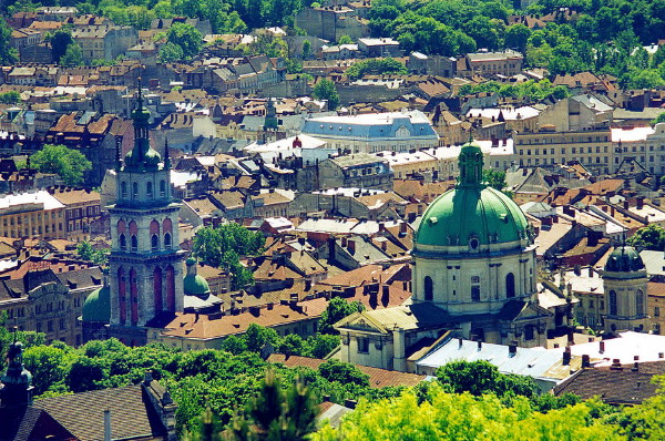 Image -- Lviv: city center.