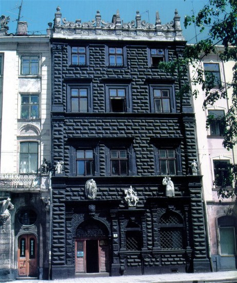 Image - The Black Building (1588-1589) in Lviv.
