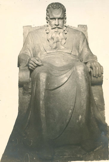 Image - Serhii Lytvynenko: Sculpture of Metropolitan Andrei Sheptytsky.