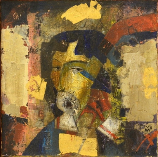 Image -- Volodymyr Makarenko: Self-portrait.