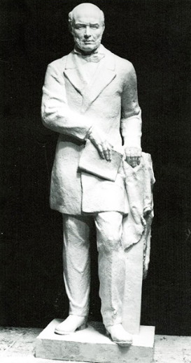 Image - Ivan Makohon: Sculpture of Nikolai Pirogov.