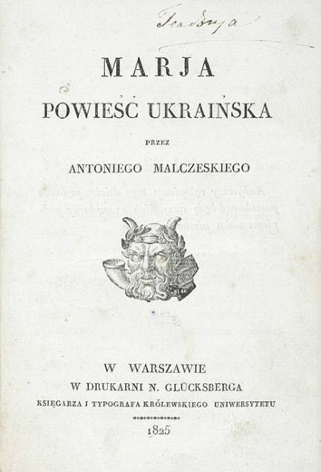 Image -- Antoni Malczewski: Maria (1825).