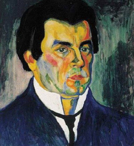 Image - Kazimir Malevich: Self-Portrait (1911).