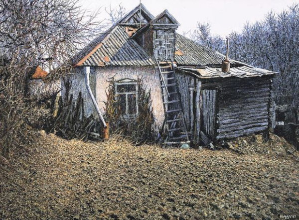 Image -- Ivan Marchuk: The Birds Have Flown Away (2007).