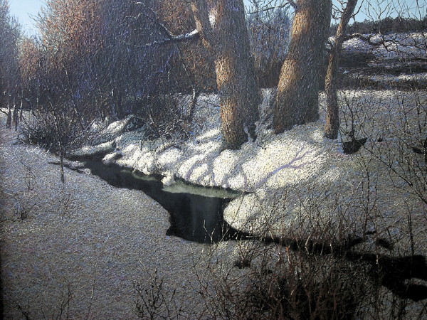 Image -- Ivan Marchuk: A Spring Landscape.