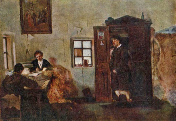 Image - Porfyrii Martynovych: At the Volost Inspector's Office.