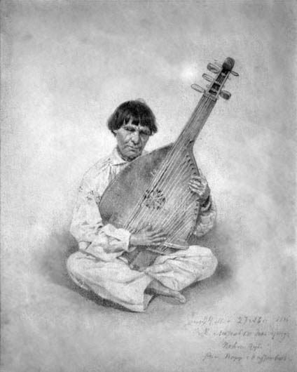 Image - Porfyrii Martynovych: Portrait of a Kobzar.
