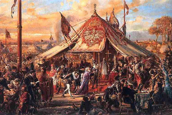 Image - Jan Matejko: The Republic at the Zenith of Its Power. Golden Liberty. The Royal Election of 1573 (1889). 