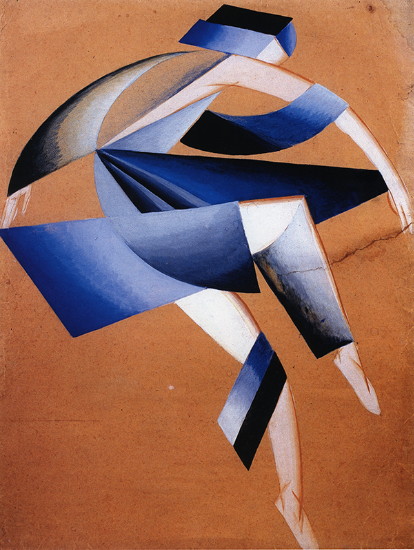 Image - Vadym Meller: Blue Dancer (1919).