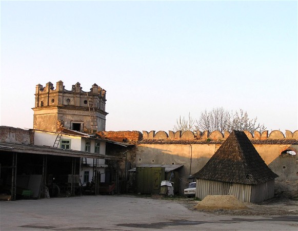 Image - A fortified monastery in Mezhyrich, Rivne oblast.