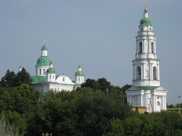 Image - A view of the Mhar Transfiguration Monastery.