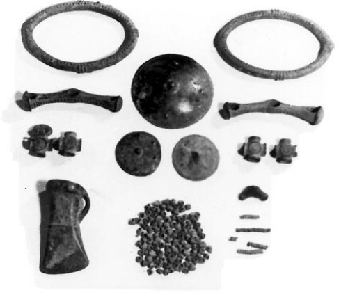 Image -- Molodove V archeological artefacts.