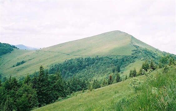 Image - High Beskyd: view of Mount Parashka.