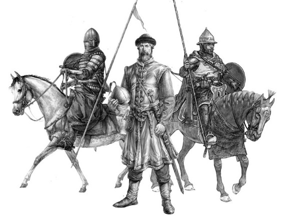 Image - Mstyslav Mstyslavych the Successful and his warriors (by V. Korolkov).