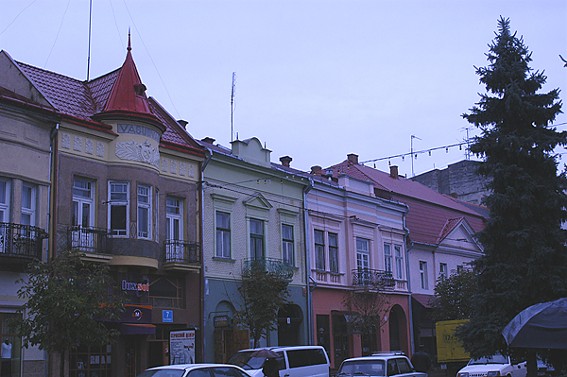Image - A street in Mukachevo.