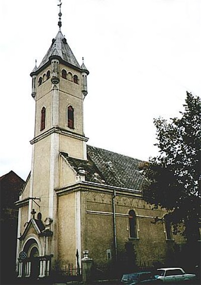 Image -- Saint Nicholas Roman Catholic Cathedral (16th century) in Mukachevo.