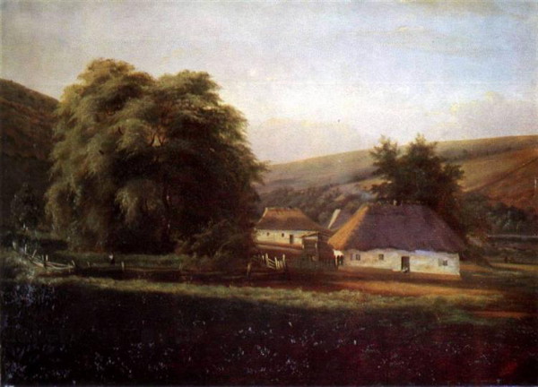 Image -- Mykola I. Murashko: Ukrainian Landscape (1896).
