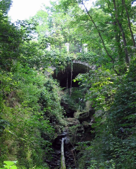 Image - The park surrounding the Komar family palace in the village of Murovani Kurylivtsi.