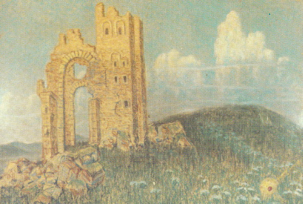 Image -- Yukhym Mykhailiv: The Golden Gates (1920).