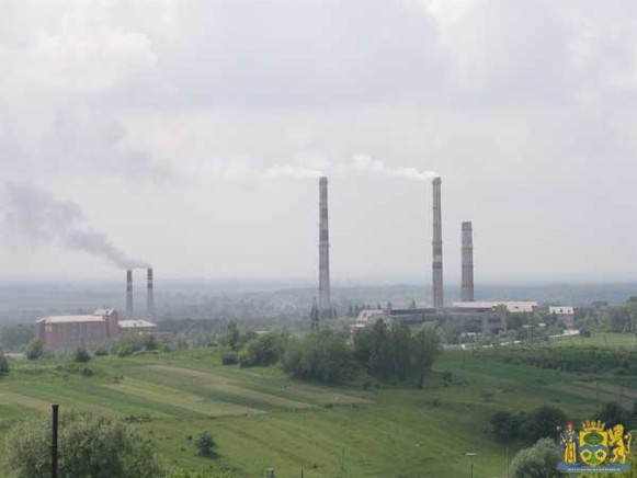 Image - A building-materials factory in Mykolaiv, Lviv oblast.