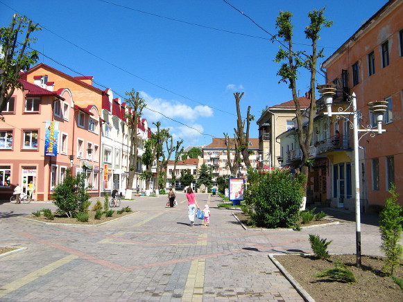 Image -- Nadvirna (city centre).