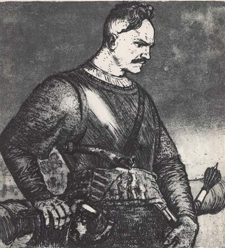 Image -- An engraving of Severyn (Semerii) Nalyvaiko.