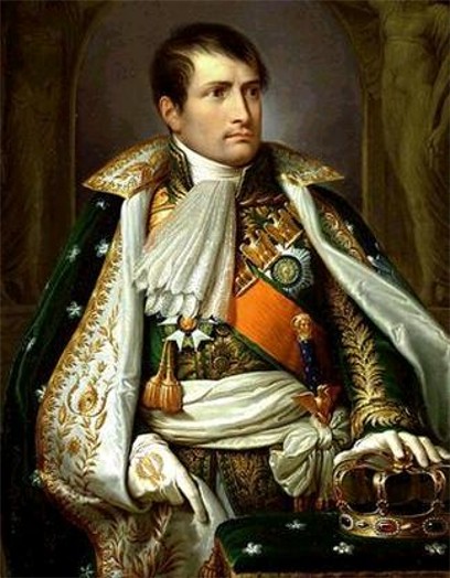 Image -- A portrait of Napoleon Bonaparte.