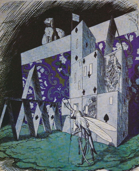 Image -- Heorhii Narbut: an illustration to H C Andersen story (1913).