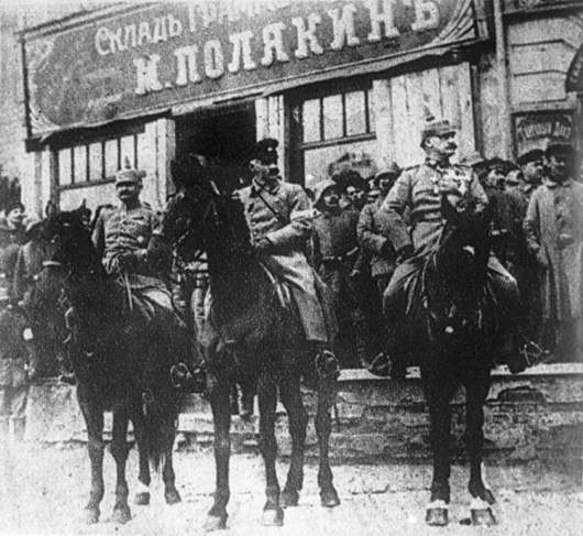 Image -- Oleksander Natiiv (commander of the Zaporozhian Corps of the UNR Army; April 1918)