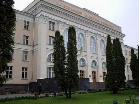 Image -- National Aviation University in Kyiv (main building).