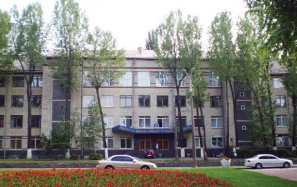 Image -- National Medical Academy of Postgraduate Education in Kyiv (main building).