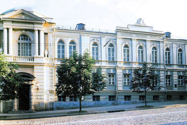 Image -- National Museum of Literature of Ukraine (formerly the Galagan College).