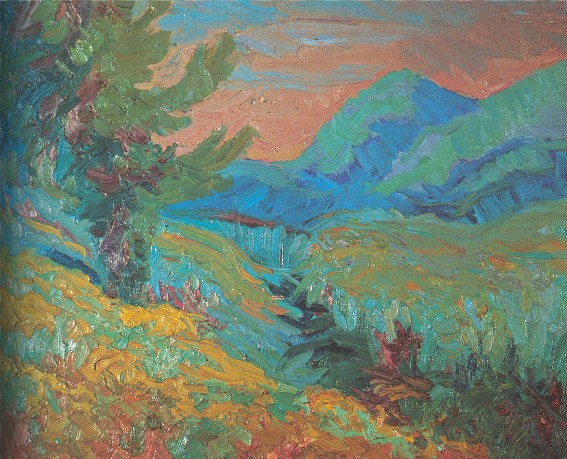 Image - Mykola Nedilko: The Andes (1958).
