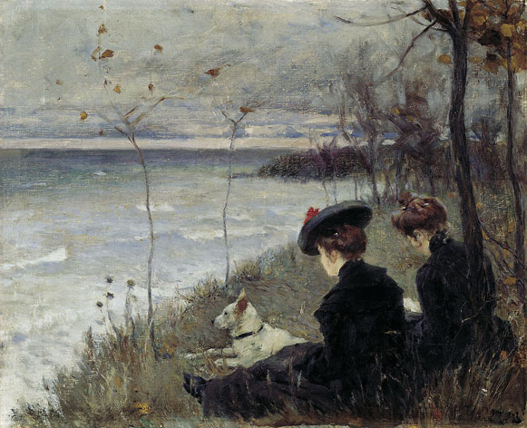 Image -- Petro Nilus: Autumn (1893).