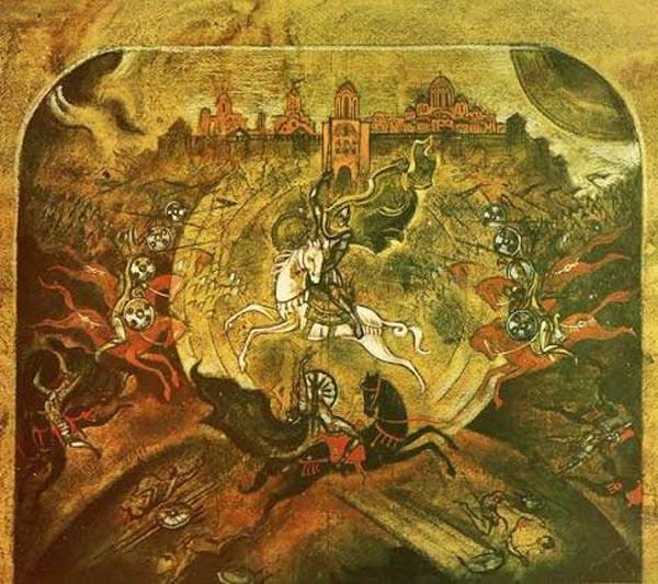 Image - Fedir Nirod: Curtain for Heorhii Maiborodas Yaroslav the Wise.