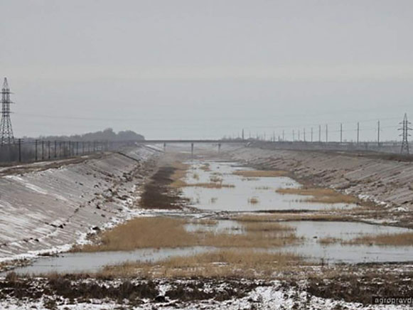 Image -- The North Crimean Canal (in 2015).