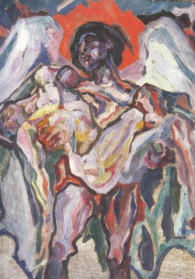 Image - Oleksa Novakivsky: Angel of Death (1923).