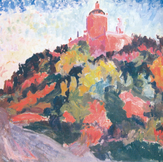 Image - Oleksa Novakivsky: Expressionist Saint Georges Cathedral  (1930).