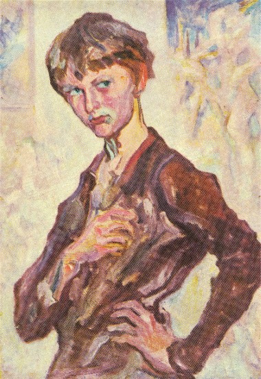 Image -- Oleksa Novakivsky: Portrait of the Artist's Son, Yaroslav (1930s).