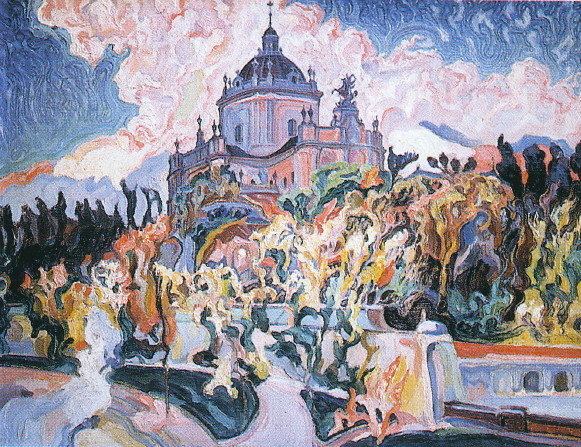 Image -- Oleksa Novakivsky: The Cathedral of Saint George: A Poem of the World War (1916-22).