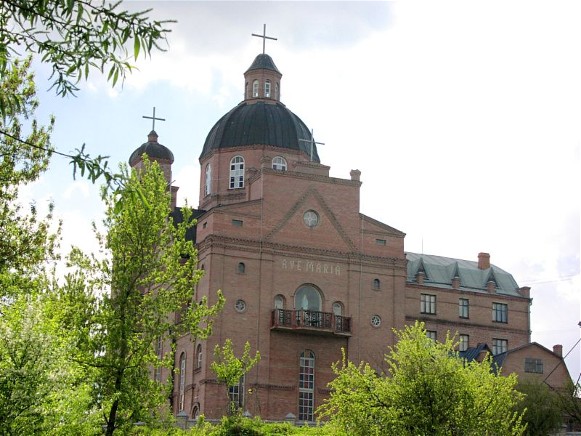 Image - Novohrad-Volynskyi: Roman Catholic church.